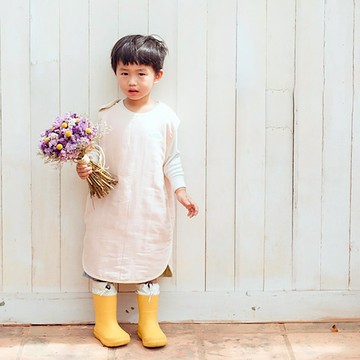 【冬特級】MARURU 六層紗防踢被 夏綠蒂花園 S/M (特級款/肩扣式)