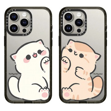 喵星人手機殼 iPhone17Promax手機殼 蘋果16Pro防摔殼i15保護殼i14硬殼i13