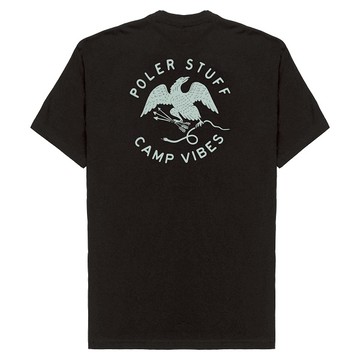 POLER  BRAND BRAND TEE 短袖上衣 / 黑色