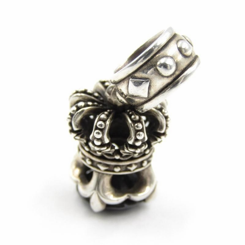 中古】JUSTIN DAVIS Crownlet Pendant top SPJ565 J×U ブラック
