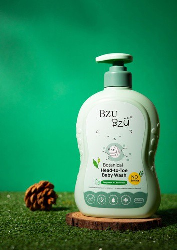 BZU BZU 嬰兒植萃洗髮沐浴露