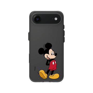 iPhone Air Clear (相機按鈕) 酷墨灰 - 迪士尼-米奇 Mickey - 來！米奇站好