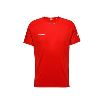 MAMMUT Aenergy FL T-Shirt AF Men 抗菌短袖排汗衣 經典紅 男款 #1017-04980