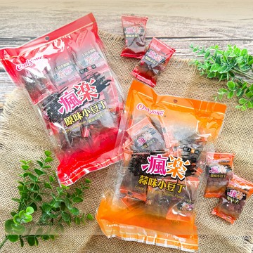 豆干鐵蛋 【海龍王】瘋樂小豆丁-蒜味/原味(210g)