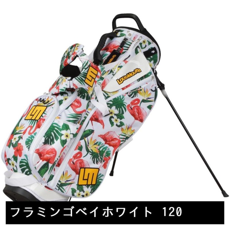 happy street様専用】 ラウドマウス キャディバッグ フラミンゴ