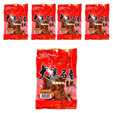 長松食品 黑胡椒風味豆乾  100g  5包