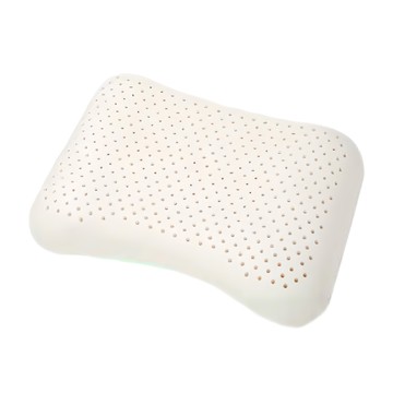 LoveCity 寢城之戀 泰國100%天然乳膠 防蹣抗菌 人體工學乳膠枕(護頸支撐型/1顆)  57 x 37 x 9cm  1入