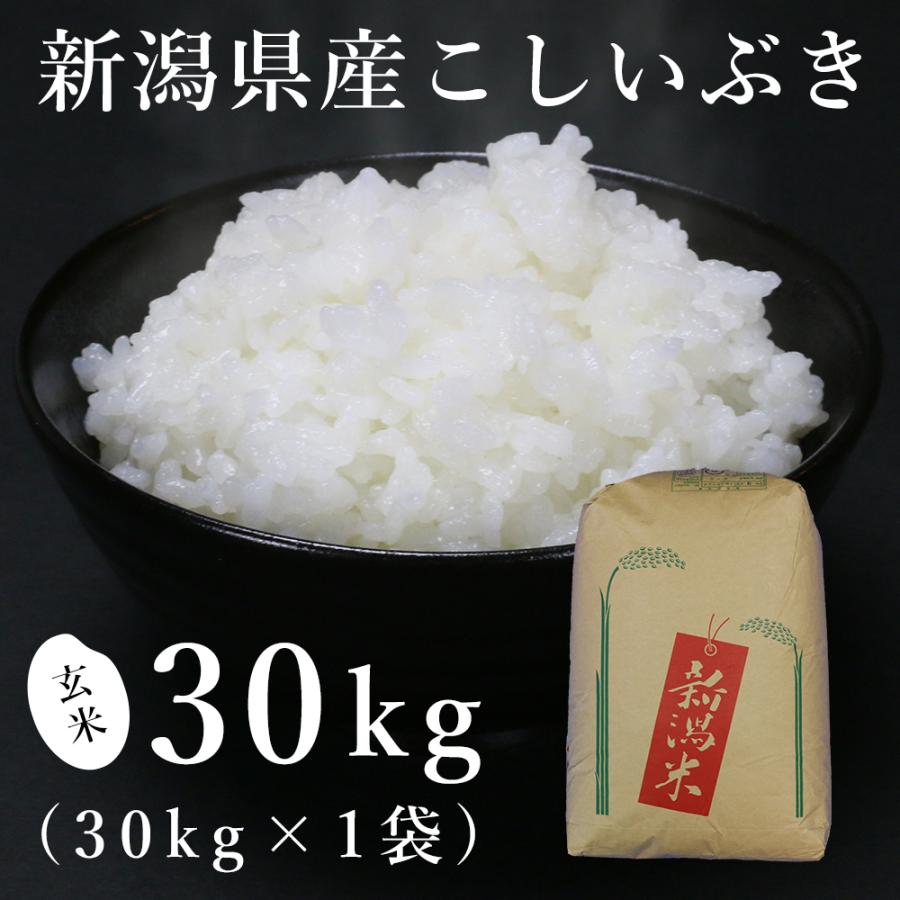 新潟県産こしいぶき 30kg（令和4年産）