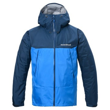 ├登山樂┤日本 mont-bell Thunder Pass JKT男款雨衣藍 # 1128770BL