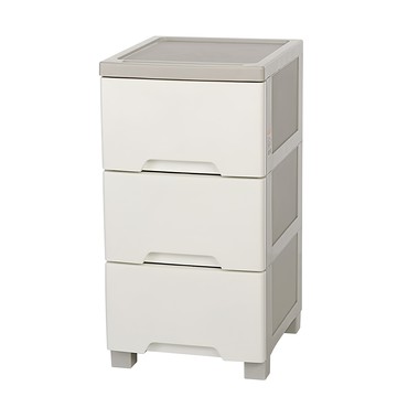 KEYWAY 聯府 大好運三層整理收納櫃 410 x 360 x 698mm 51L  KS-513  1個