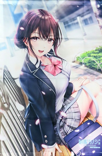 [單品]八尋實櫻B2掛畫#Boy Mez GirlPS4/Switch軟件/PC軟件校服KANJO初戀BOX捆綁特典