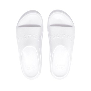 Reebok CLEAN SLIDE 男女鞋 白色 運動 一體式 休閒 拖鞋 100200309