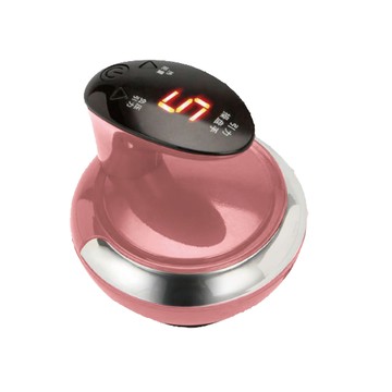 GAARii 無線刮痧儀器 九檔調節液晶顯示 電動吸痧機 拔罐疏通儀  粉色  1個