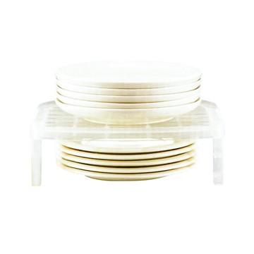 日本製盤子收納架-3入