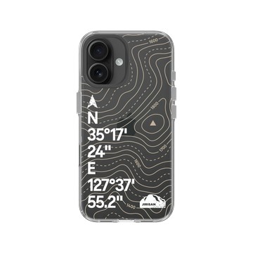 iPhone 16 Clear Case（相機按鈕） 透明 - Nature Explorers 自然探索指南 - 智異⼭