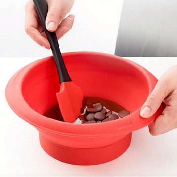 LEKUE｜攪拌抹刀 蛋糕刮刀廚具用品 - 紅色