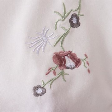 女童漢服2023夏裝新款洋裝短袖繡花網紗儒服裙中小童民族風童裙