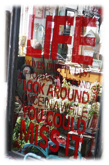 實木古舊鏡面裝飾畫 鄉村風格 1入