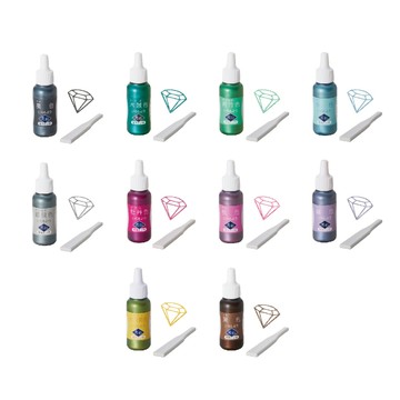 shachihata寫吉達 日式傳統色油性印台亮彩油墨 8ML(SAC8GBR)墨色