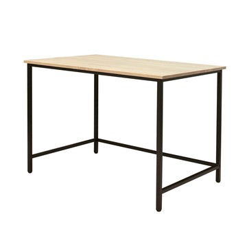 JP Kagu 台灣製工業風工作桌-寬90cm(電腦桌/辦公桌/書桌)木紋灰