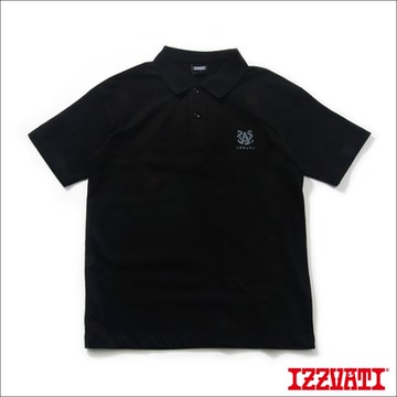 IZZVATI-露營車POLO衫-黑色