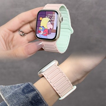 S10 磁吸運動錶帶 適用 Apple Watch 10 9 8 7 SE 錶帶 42 45 44 46 49 手錶錶帶