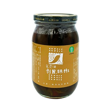 【台東縣農會】剝皮辣椒-苦茶油-450公克/罐