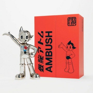 BEETLE AMBUSH BAIT 原子小金剛 鉄腕アトム ASTRO BOY ATOM 電鍍 鉻 雕像 限量 銀色