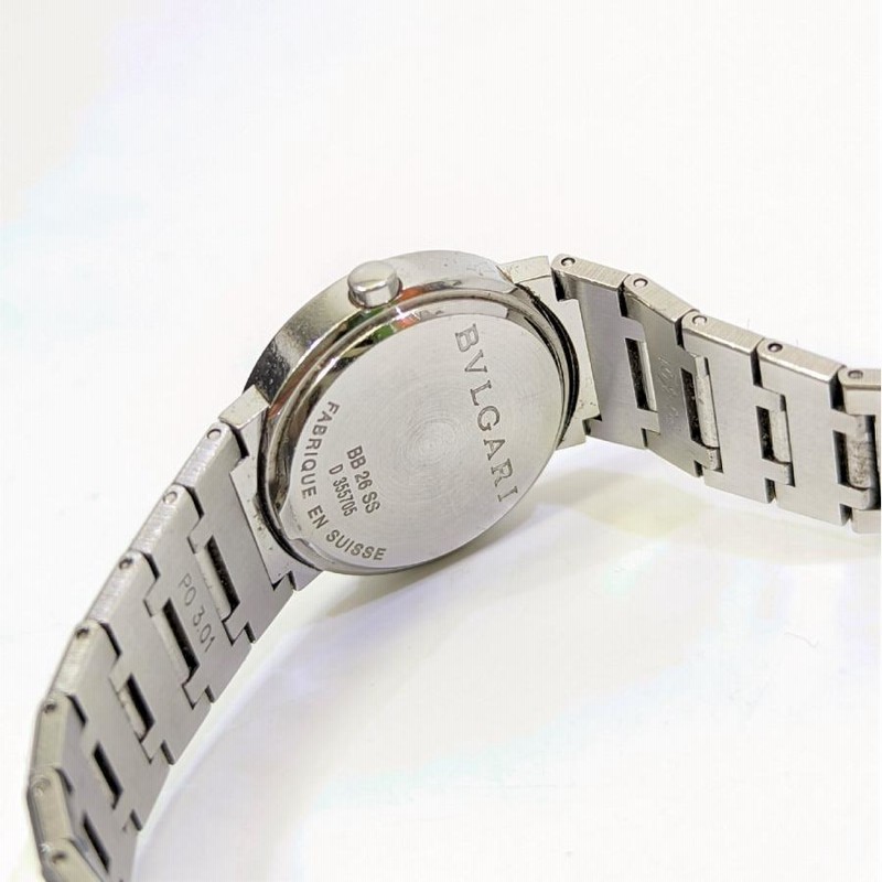 BVLGARI ブルガリブルガリ BB26SS 電池交換済 レディース