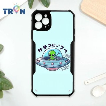 TRON iPhone 11 Pro Max 飛碟外星人 四角防摔 機甲殼 軟硬殼 手機殼