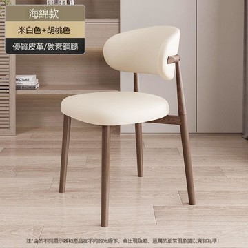 網紅北歐餐桌椅簡約輕奢餐椅家用餐廳休閑靠背靠背椅椅子酒店現代[DD010109]