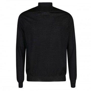Black Wool Knitwear 56