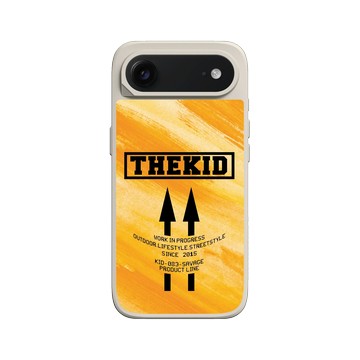 iPhone Air SolidX 貝殼灰 - KID - THEKID-黃雙箭頭款