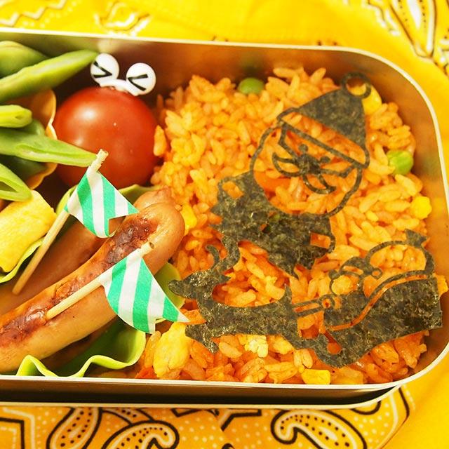 のりあーと　クリスマス  キャラ弁 デコ弁 のり 海苔 トッピング オリジナル お弁当 弁当 子ども キッズ