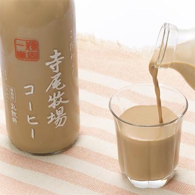 ふるさと納税 紀美野町 寺尾牧場のこだわり濃厚牛乳(ノンホモ牛乳)2本とコーヒー1本の合計3本セット(紀美野町)