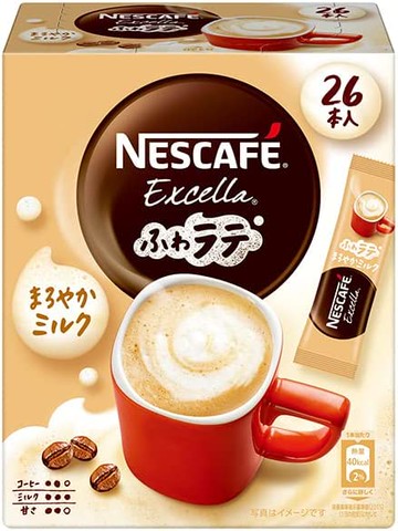 Nestlé Nescafe EXELAFUFULATA MAKA Milk 26P