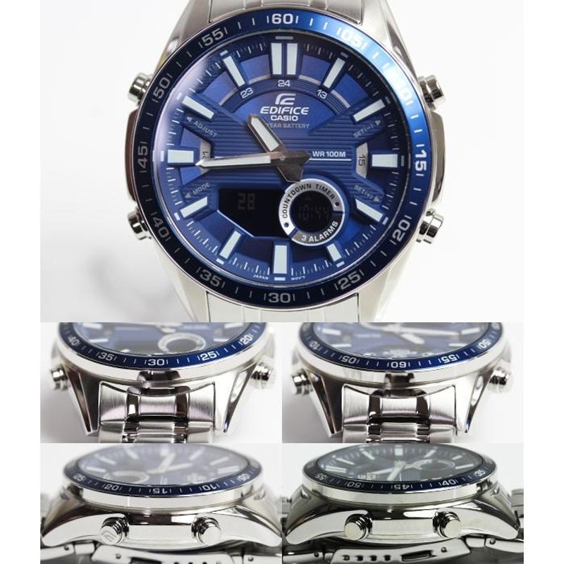 カシオ CASIO EDIFICE エディフィス スポーツクロノ 腕時計 EFV-C100D