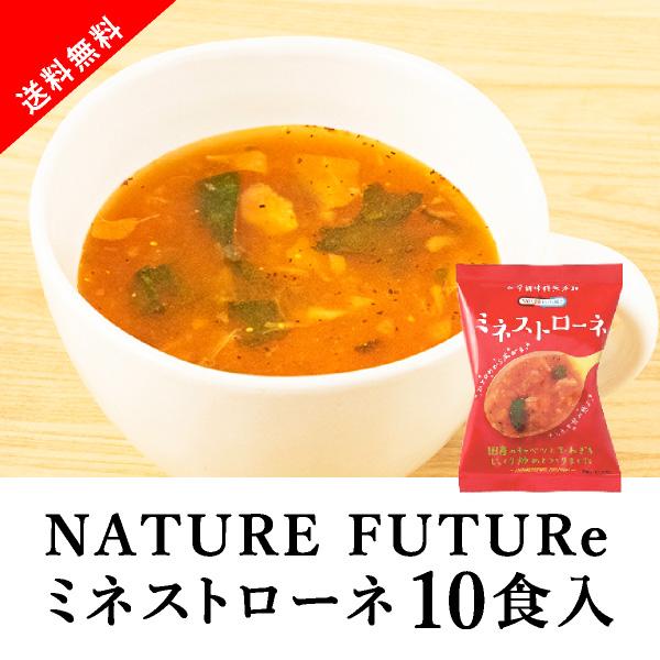 [送料無料] メール便 Nature Future ミネストローネ 10食セット