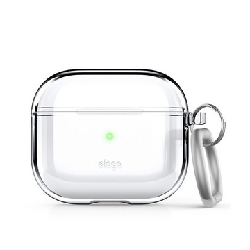 AirPods 3 無痕透明殼 附鑰匙圈 耳機殼 耳機套