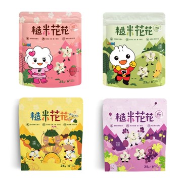 友好良食 糙米花花(多款可選)米餅|米果|寶寶餅乾 food超人聯名款