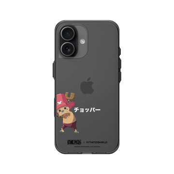 iPhone 17 Clear (相機按鈕) 酷墨灰 - 航海王 One Piece - 角色系列-喬巴