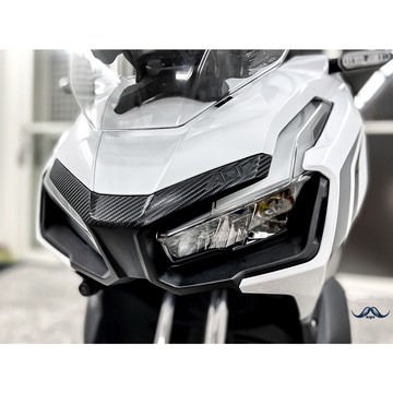 [老爸包膜店] Honda ADV150 大盾前飾蓋 專用碳纖維膜 防刮 防霧化 電腦裁切