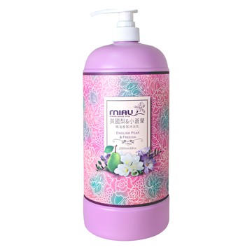 [家速配]MIAU精油香氛沐浴乳(英國梨小蒼蘭)