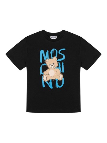 moschino "maxi" logo t-shirt
