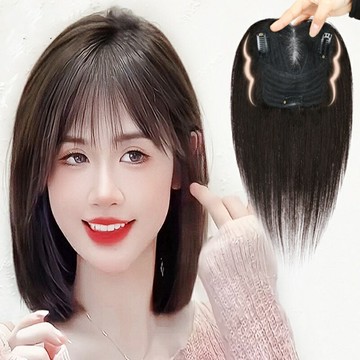 現貨+預購 假瀏海全真髮假髮補髮片-蝶型瑞士網瀏海女假髮4款74ka6【獨家進口】【米蘭精品】