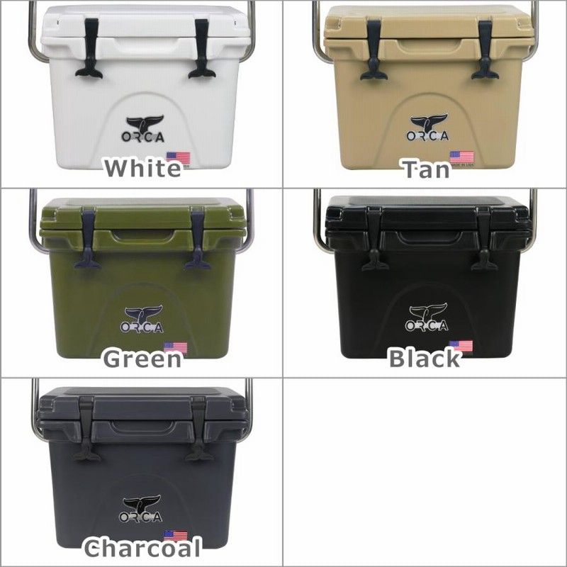 ホワイト】ORCAオルカ クーラーボックス20約19ℓ-