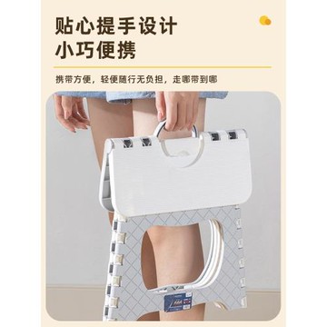 小凳子家用塑料矮凳便攜戶外折疊凳客廳茶幾小板凳兒童浴室防滑凳