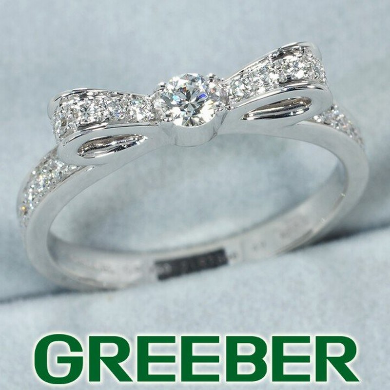 シャネル リング 指輪 ダイヤ ダイヤモンド リュバンドゥシャネル リボン 49号 K18wg Blj 通販 Lineポイント最大0 5 Get Lineショッピング