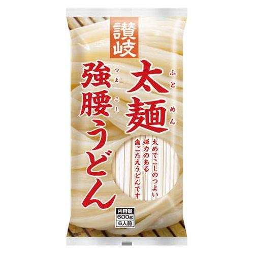 さぬきシセイ 讃岐太麺強腰うどん 600g ×20 メーカー直送