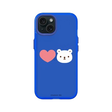 iPhone 15 Clear 激光藍 - 白白日記 Darylhochi - ♥白白Bac Bac in LOVE